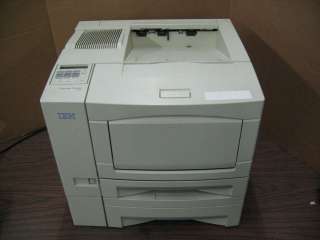 IBM Network Laser Printer 17 Type 4317 With 2 Paper Trays  