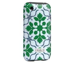  iPhone 3G / 3GS Tough Case   Cinda B   Sweetleaf Navy 