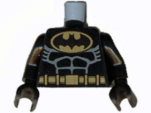 Lego Rare Black Batman Minifigure Torso Body NEW  