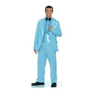  Prom King Tuxedo (Light Blue) Adult Halloween Costume Size 