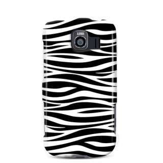 For LG Optimus S/Optimus U/Optimus V/LS670 2D Case Zebra Black White 
