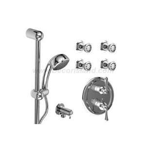 Riobel Â½ Thermostatic/pressure balance system with hand shower 