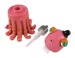 Allen Designs FLORAPUS Pink Octopus Soap / Lotion Dispenser  