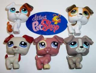 Littlest Pet Shop~JACK RUSSELL TERRIER FAMILY~Lot D76