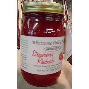 Strawberry rhubarb jam, not jelly, BEST Grocery & Gourmet Food