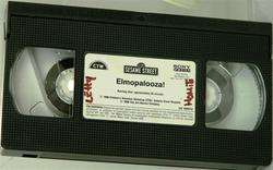 Sesame Street ELMOPALOOZA Video VHS Elmo JIM HENSON  