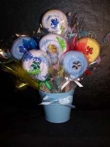 Washcloth Lollipop Bouquet~Baby Shower/Hospital Gift  