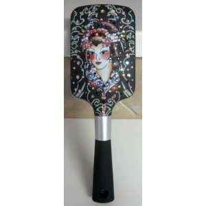  ED HARDY BRUSH HAIR BRUSH GEISHA GIRL TATTOO DESIGN W 