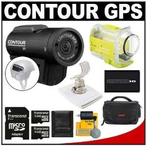Contour GPS Full 1080p HD Helmet Wearable Camcorder Video Camera with 