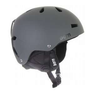  Bern Macon EPS Snowboard Helmet Matte Grey w/ Cordova 