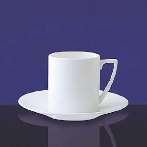  Jasper Conran China White Espresso Cup(s) & Saucer(S 