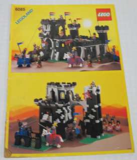 Lego 6085 Black Monarchs Castle Black Knights +6034 Black Monarchs 