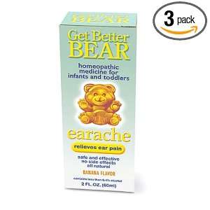  Get Better Bear Earache, Banana Flavor, 2 Ounces (Pack of 