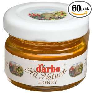 Darbo Mini Preserves, Honey, 1 Ounce Jars (Pack of 60)  
