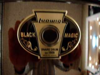   Black Magic   13 x 7 snare drum. This snare drum was a trade in at