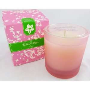 Lilly Pulitzer Wink Luxury Scented Candle in Frosted Glass 7.4 ounce