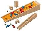 New Magnetic Stairs Wooden Marble Track items in Kinder Games store on 