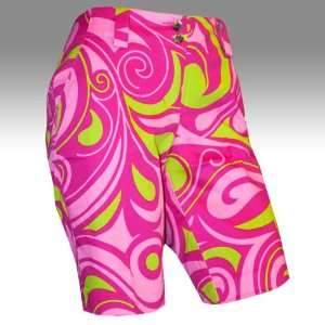 Loudmouth Golf Womens Shorts Cotton Candy   Size 10