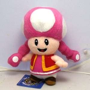 New Nintendo Super Mario Toadette Plush doll Figure  