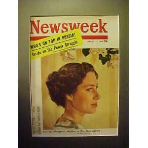  Princess Margaret Rose February 7, 1955 Newsweek Magazine 