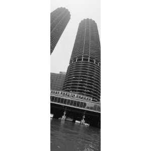  Towers, Marina Towers, Chicago, Illinois, USA Photographic 