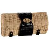 Magid Clear Cane Clutch   designer shoes, handbags, jewelry, watches 