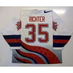  Mike Richter Team Usa Jersey New York Rangers World Cup 
