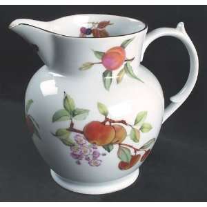 Royal Worcester Evesham Gold (Porcelain) 128 Oz Jug, Fine China 