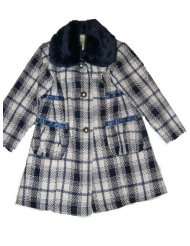 Girls Toddler Plaid Dress Over Coat Jacket, Boutique Little Star 