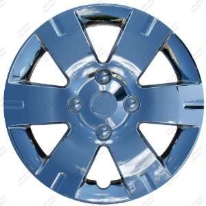    15C 15 Inch Clip On Chrome Finish Hubcaps   Pack of 4 Automotive