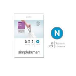  simplehuman liners   code N (400 pack)