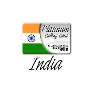 INDIA PLATINUM International PrePaid Phone Card / Calling Card / ZERO 