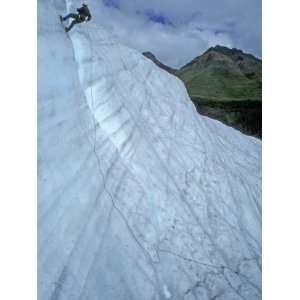  Ice Climbing on Root Glacier in Wrangell St. Elias 