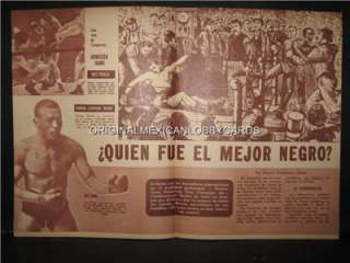ROMEO ANAYA PHOTOCOVER MEXICAN BOXING MAGAZINE 1970  