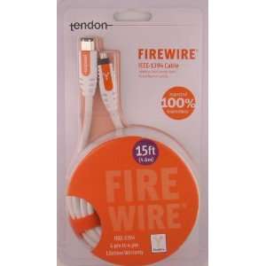  Firewire (IEEE 1394) Cable (15 ft) 6 Pin to 4 Pin (High 