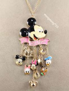 New Disney Mickey mouse Donald duck Necklace  