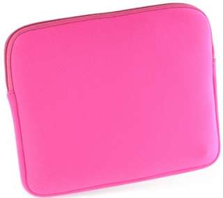 NEW PINK SOFT PADDED POUCH CASE SLEEVE FOR APPLE iPAD  