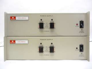   COLLINS MICROWAVE RF BROADCAST TRANSMITTER W/ 2X MVR 6 S POWER SUPPLY