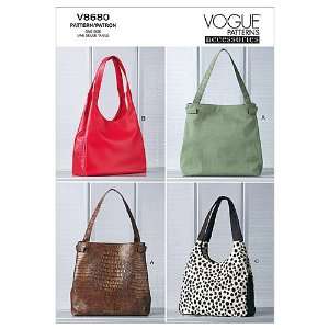  Vogue Patterns V8680 Bags, One Size Arts, Crafts & Sewing