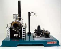 Wilesco D18 Model Toy Steam Engine w/ Street Lamp LN  