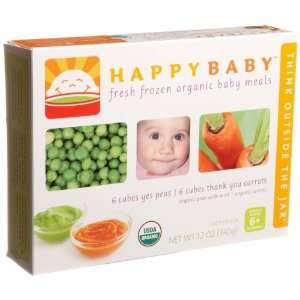 Happy Family Happy Baby   Stage 1 Yes Peas and Thank You Carrots, 12 