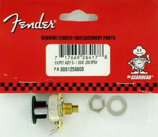 Fender S 1 Switch Pot Strat Potentiometer 250k NEW  