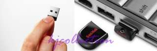   Cruzer FIT USB Mini Flash Pen Thumb Drive Disk BLACK CZ 33 16G  