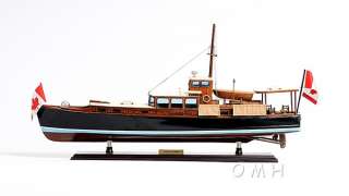 Dolphin Canada Motor Yacht Wooden Model 26 Power Boat  