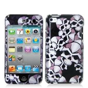  Apple iPod Touch 4th Generation Crystal Design Case   Black 