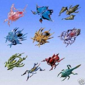 Bandai insects Report EX File 03 Gashapon Figure x 10  