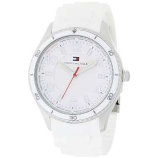 Tommy Hilfiger Womens 1781058 Sport White Silicon with White Bezel 