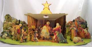 Pop Up Christmas Nativity Set Scene Baby Jesus Puzzle  