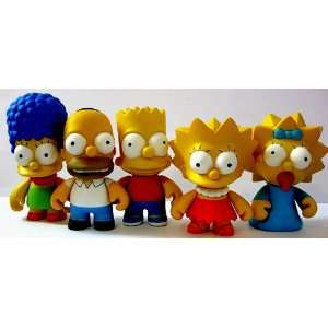  The Simpsons Kidrobot 3 Simpsons Complete Family Set 