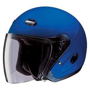   CL 33 OPEN FACE MOTORCYCLE HELMET (SMALL, MATTE ROYAL BLUE) Clothing
